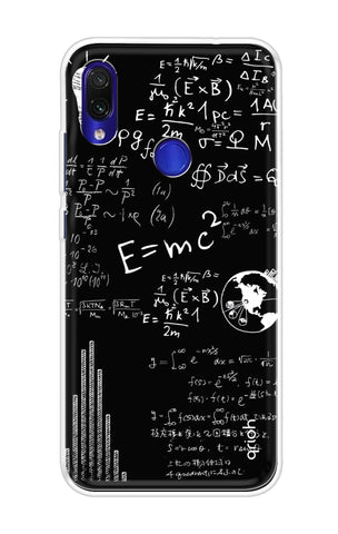 Equation Doodle Xiaomi Redmi Y3 Back Cover