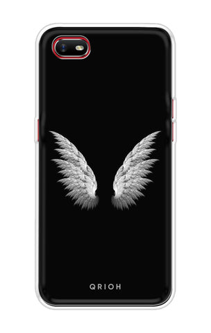 White Angel Wings Oppo A1k Back Cover