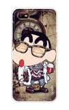 Nerdy Shinchan Oppo A1k Back Cover