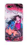 Radha Krishna Art Oppo A1k Back Cover