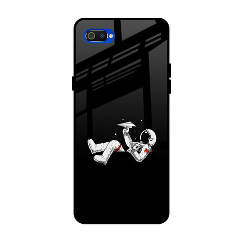 Space Traveller Realme C2 Glass Back Cover Online