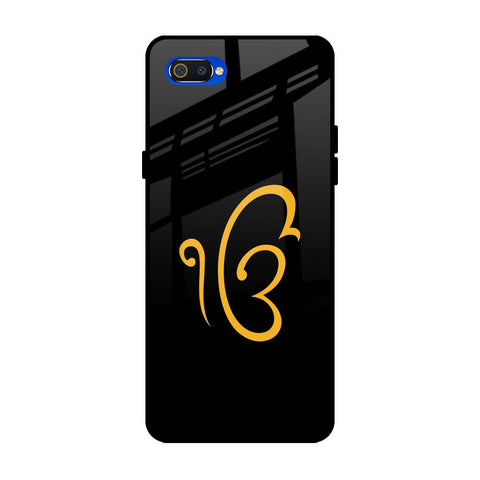 Luxury Fashion Initial Realme C2 Glass Back Cover Online