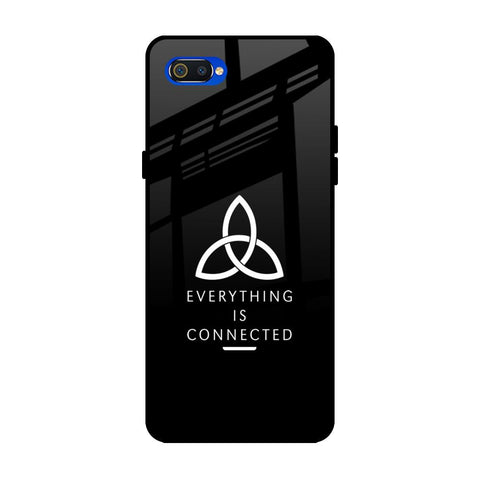Everything Is Connected Realme C2 Glass Back Cover Online