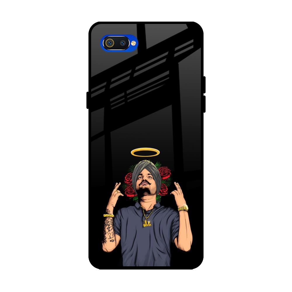 Punjabi Singer Poster Realme C2 Glass Back Cover Online