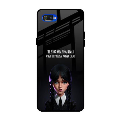 Aesthetic Digital Art Realme C2 Glass Back Cover Online