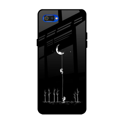 Catch the Moon Realme C2 Glass Back Cover Online