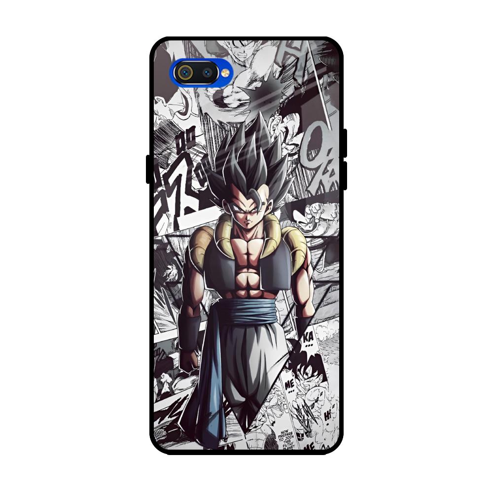 Dragon Anime Art Realme C2 Glass Back Cover Online