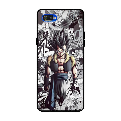 Dragon Anime Art Realme C2 Glass Back Cover Online