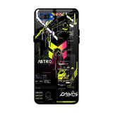 Astro Glitch Realme C2 Glass Back Cover Online