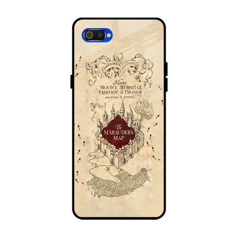 Magical Map Realme C2 Glass Back Cover Online