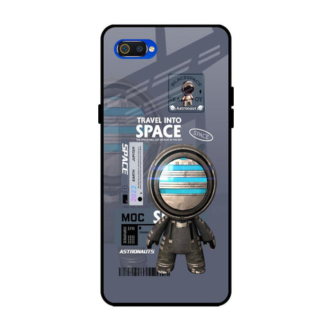 Space Travel Realme C2 Glass Back Cover Online