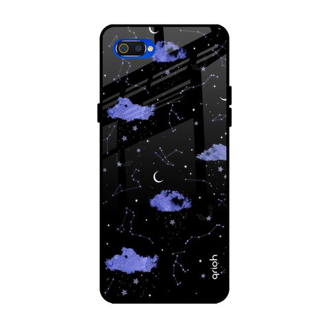 Constellations Realme C2 Glass Back Cover Online
