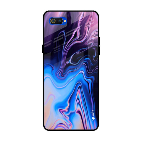 Psychic Texture Realme C2 Glass Back Cover Online