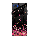 Heart Rain Fall Realme C2 Glass Back Cover Online