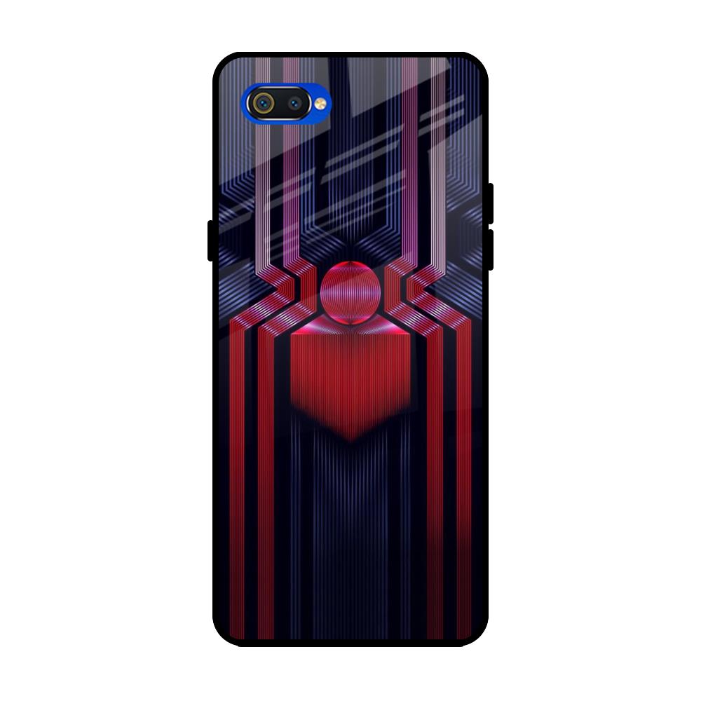 Super Art Logo Realme C2 Glass Back Cover Online