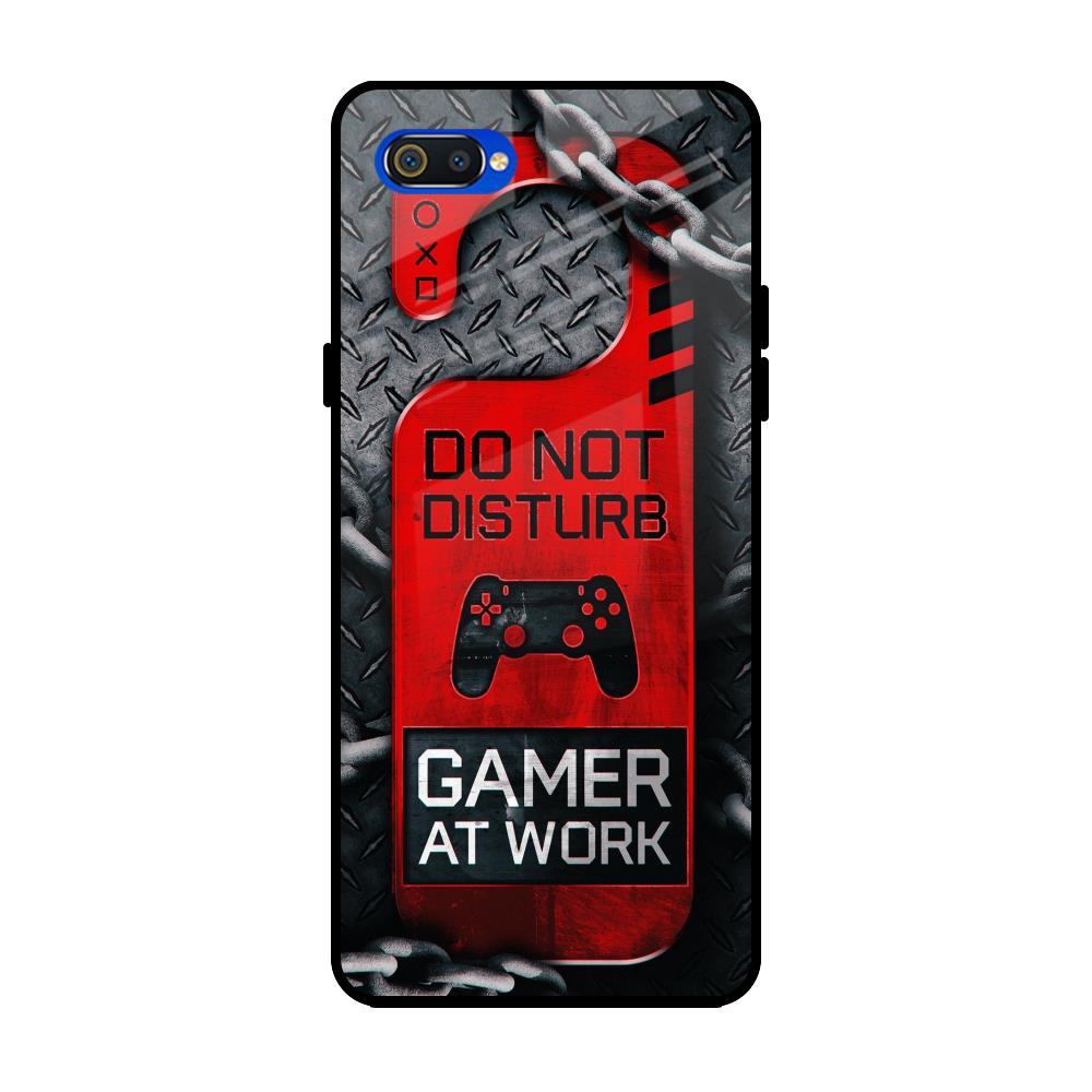 Do No Disturb Realme C2 Glass Back Cover Online