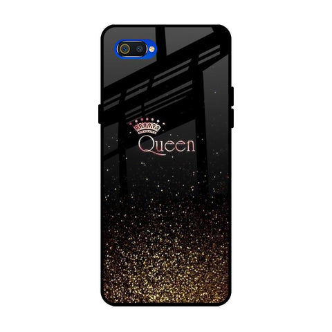 I Am The Queen Realme C2 Glass Back Cover Online