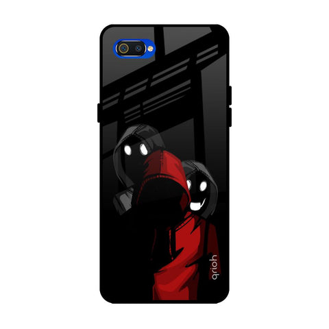 Shadow Character Realme C2 Glass Back Cover Online