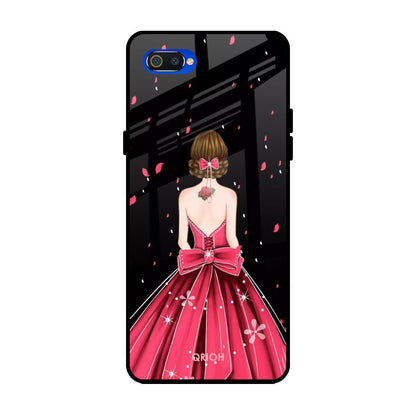 Fashion Princess Realme C2 Glass Back Cover Online