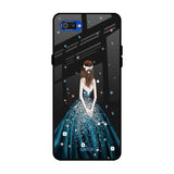 Queen Of Fashion Realme C2 Glass Back Cover Online