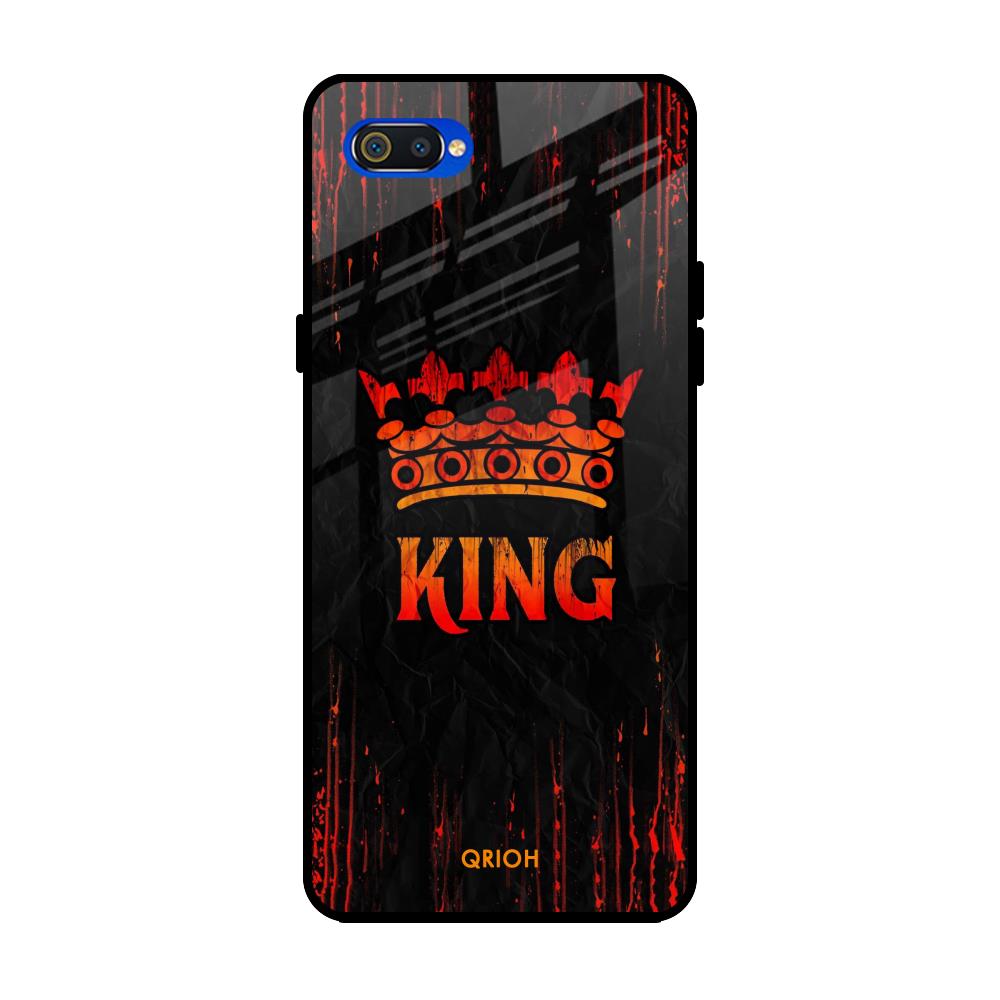 Royal King Realme C2 Glass Back Cover Online