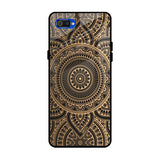 Luxury Mandala Realme C2 Glass Back Cover Online
