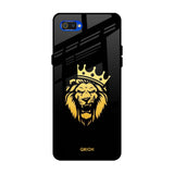 Lion The King Realme C2 Glass Back Cover Online