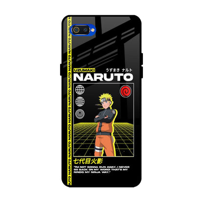 Ninja Way Realme C2 Glass Back Cover Online