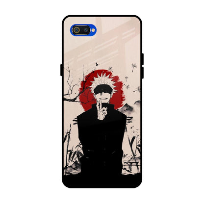 Manga Series Realme C2 Glass Back Cover Online