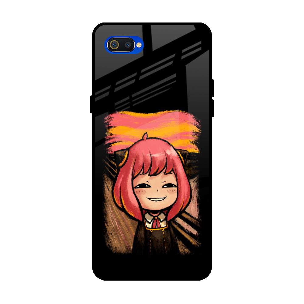 Spy X Family Realme C2 Glass Back Cover Online