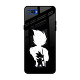 Monochrome Goku Realme C2 Glass Back Cover Online