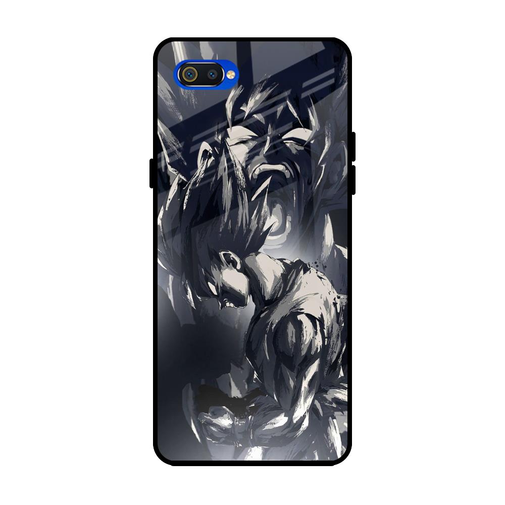 Sketch Art DB Realme C2 Glass Back Cover Online