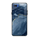 Deep Ocean Marble Realme C2 Glass Back Cover Online