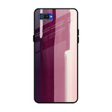 Brush Stroke Art Realme C2 Glass Back Cover Online