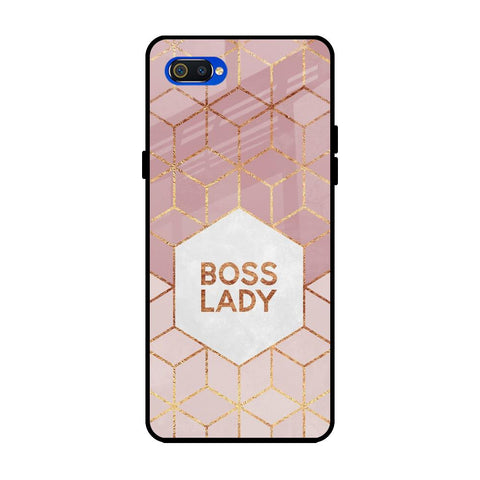 Boss Lady Realme C2 Glass Back Cover Online