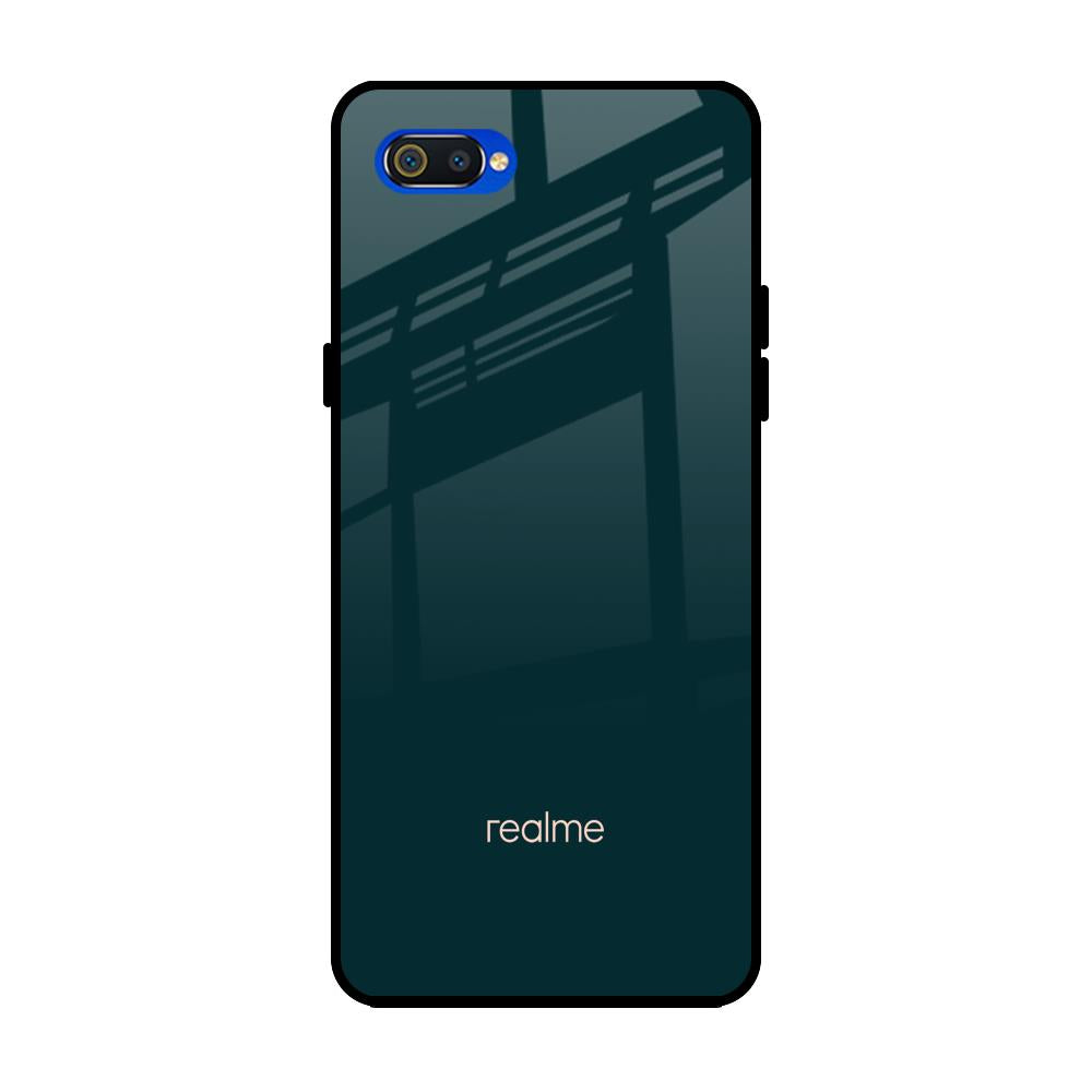 Hunter Green Realme C2 Glass Cases & Covers Online