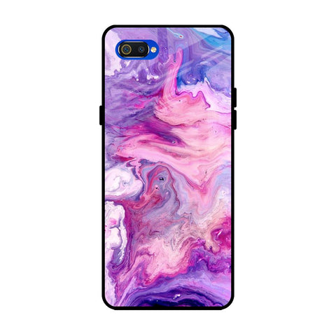 Cosmic Galaxy Realme C2 Glass Cases & Covers Online