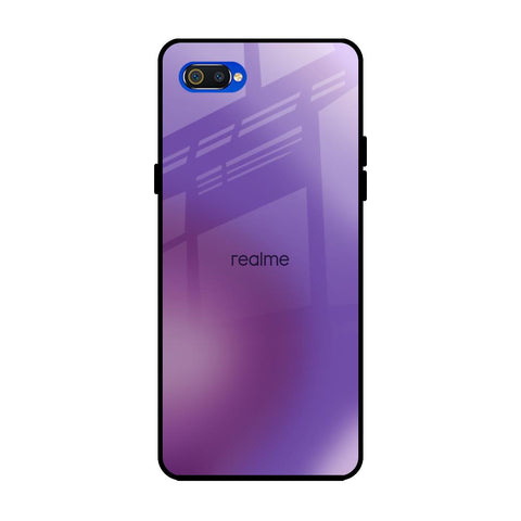 Ultraviolet Gradient Realme C2 Glass Back Cover Online