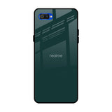 Olive Realme C2 Glass Back Cover Online