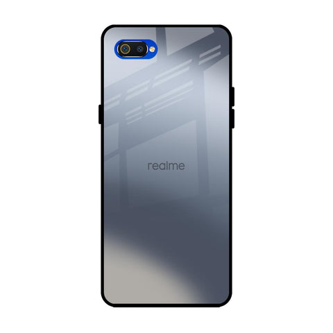 Space Grey Gradient Realme C2 Glass Back Cover Online