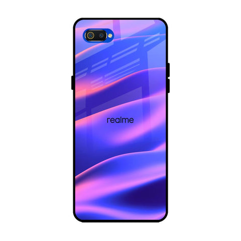 Colorful Dunes Realme C2 Glass Back Cover Online