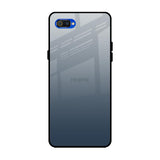 Smokey Grey Color Realme C2 Glass Back Cover Online