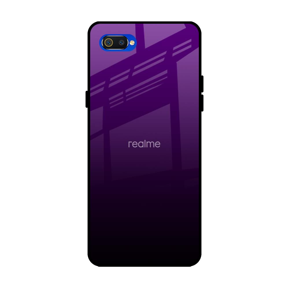 Harbor Royal Blue Realme C2 Glass Back Cover Online