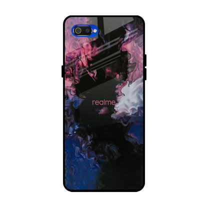 Smudge Brush Realme C2 Glass Back Cover Online
