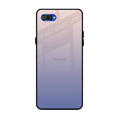Rose Hue Realme C2 Glass Back Cover Online