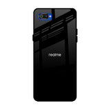 Jet Black Realme C2 Glass Back Cover Online