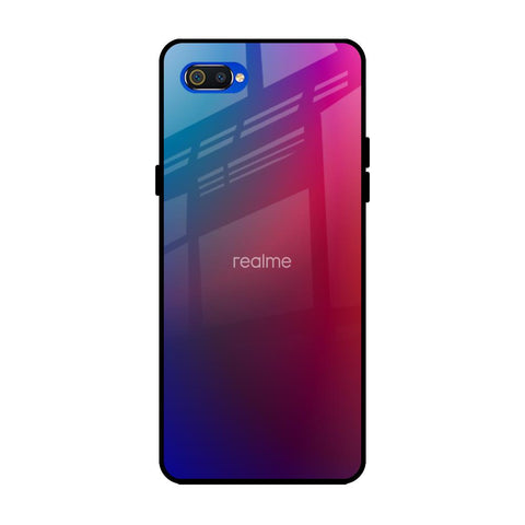 Magical Color Shade Realme C2 Glass Back Cover Online