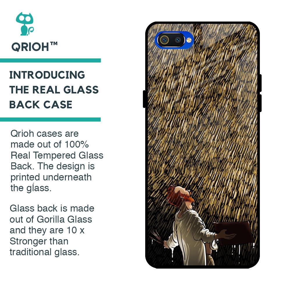 Rain Festival Glass Case for Realme C2