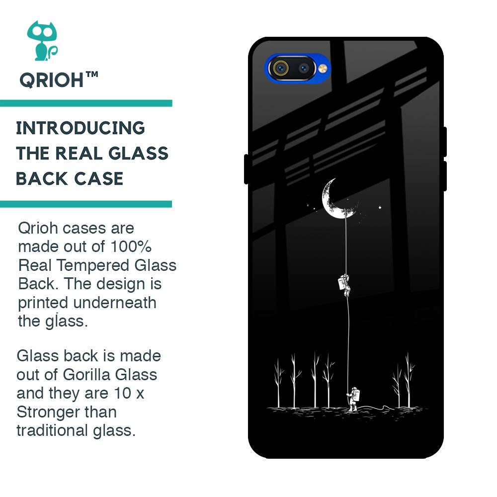 Catch the Moon Glass Case for Realme C2