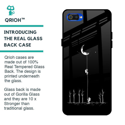 Catch the Moon Glass Case for Realme C2